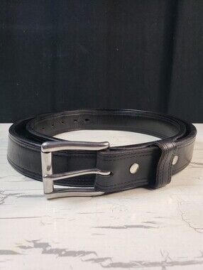 Hank's Belts 'The Montana Bison' Double Layer Function Wear/ All Wear  Belt - 46